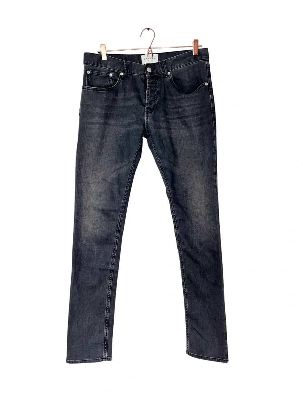 SANDRO Paris Charcoal Gray Skinny Jeans Size 32 Men’s